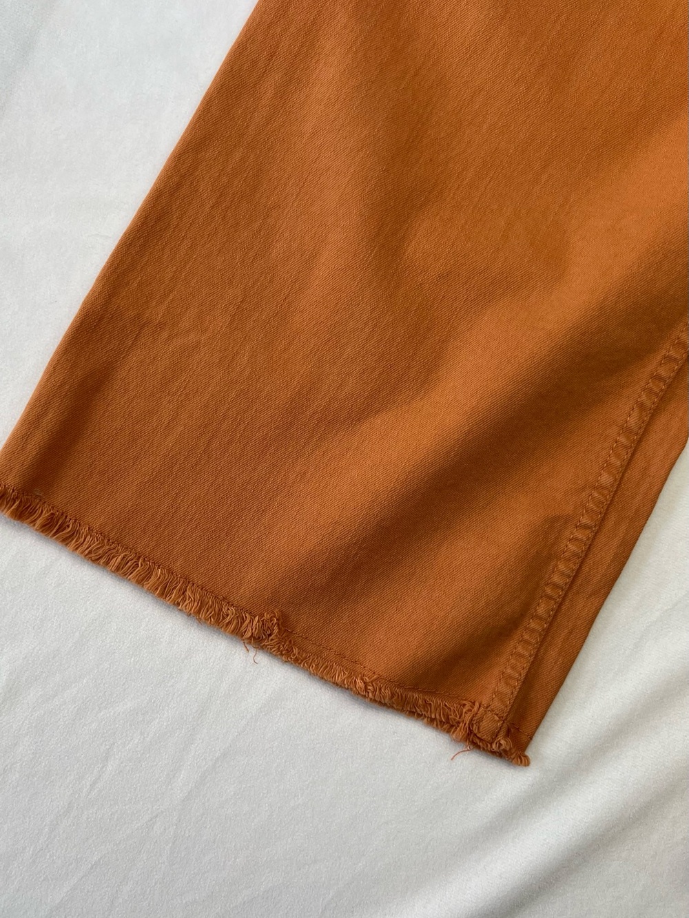 Billabong Free Fall High Waist Wide Leg Raw Hem Pants Toffee - Size 31 - Picture 3 of 9